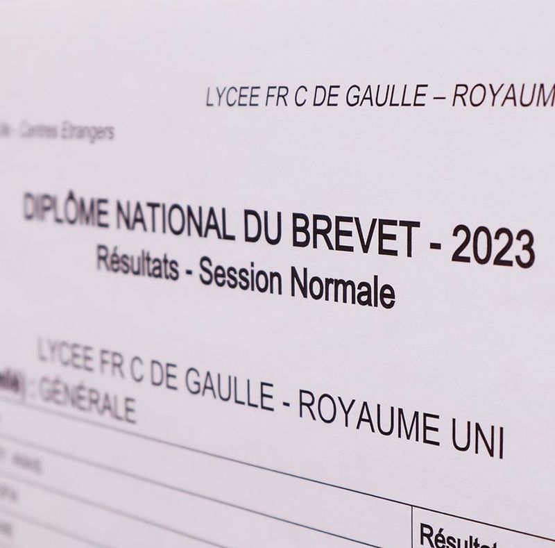 Résultats du Diplôme National du Brevet 2023