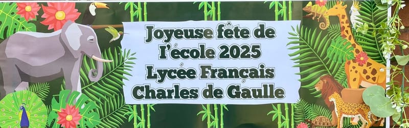 Fête de l'école Thank you !