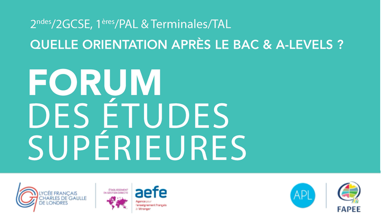 C'est demain !!                          Forum des Études Supérieures